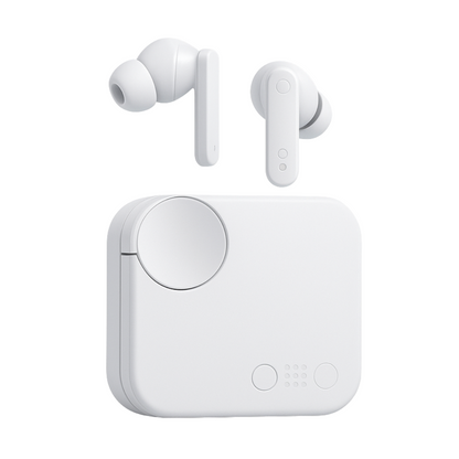 CMF Buds with Active Noise Cancellation, Ultra Bass, 35.5-Hr Playtime & Rapid Charging — Wireless Earbuds for Clear Audio & Comfort